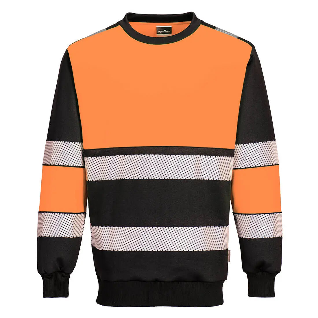 Portwest PW376 PW3 Hi-Vis Class 1 Sweatshirt Portwest 