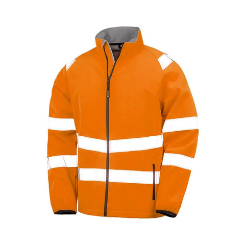 R505X Genuine Recycled Safe-Guard 2-Layer Printable Safety Softshell