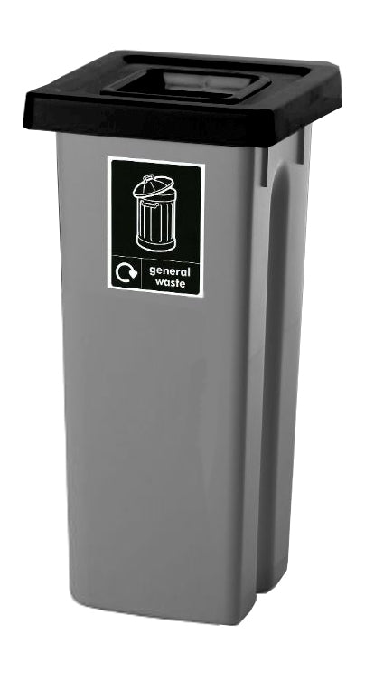 Recycling Bins with Coloured Lids GPC Industries Ltd 