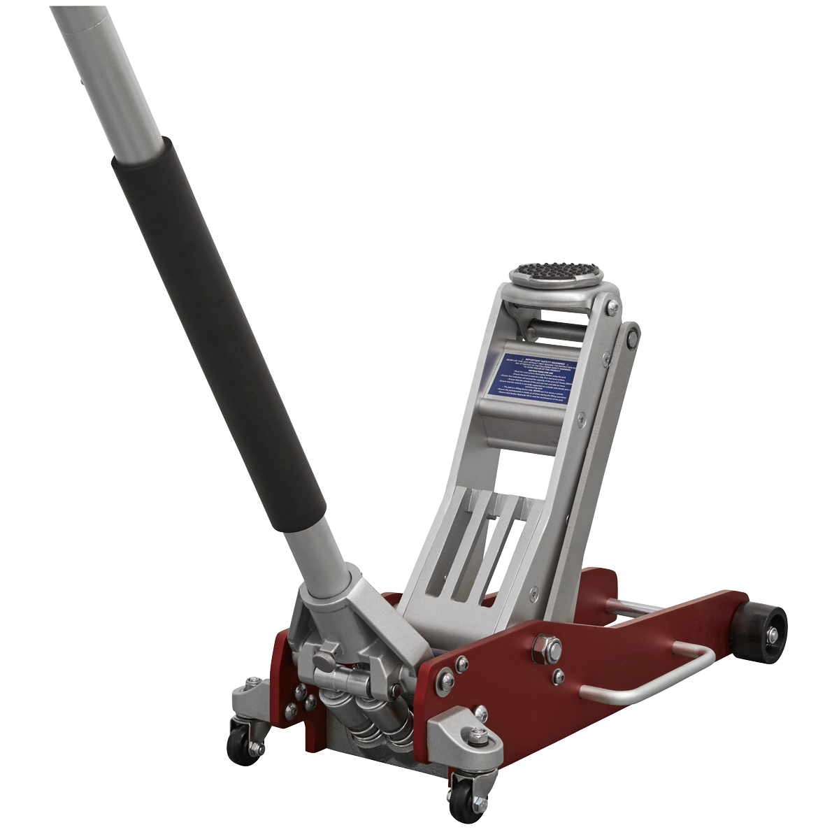 Sealey Premier Low Profile Aluminium Trolley Jack with Rocket Lift