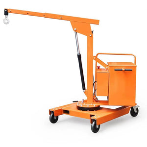 Warrior 550kg Semi-Electric Counterblanaced Crane with Slewing Jib