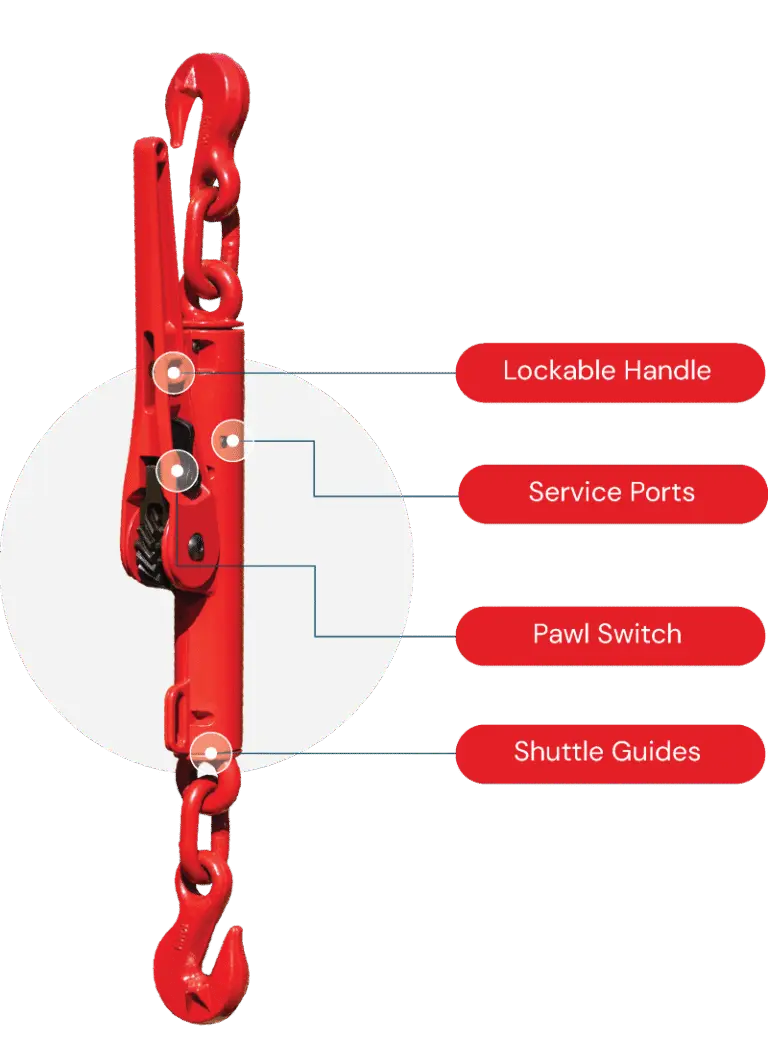 Bulldog Ratchet Load Binders 8-13mm