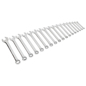 Sealey Siegen Combination Spanner Set 18pc