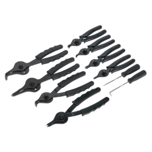 Sealey Siegen Internal/External Circlip Pliers Set 10pc