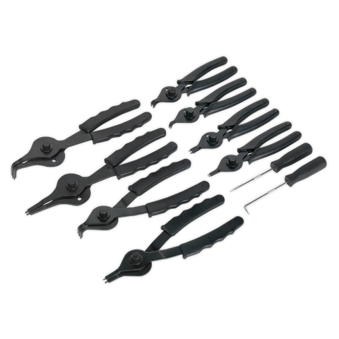 Sealey Siegen Internal/External Circlip Pliers Set 10pc