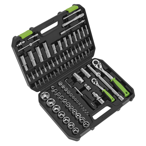 Sealey Siegen Socket Set 1/4" & 1/2"Sq Drive 94pc