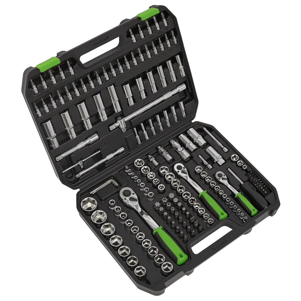 Sealey Siegen Socket Set 1/4", 3/8" & 1/2"Sq Drive 171pc Sealey 