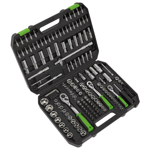 Sealey Siegen Socket Set 1/4", 3/8" & 1/2"Sq Drive 171pc
