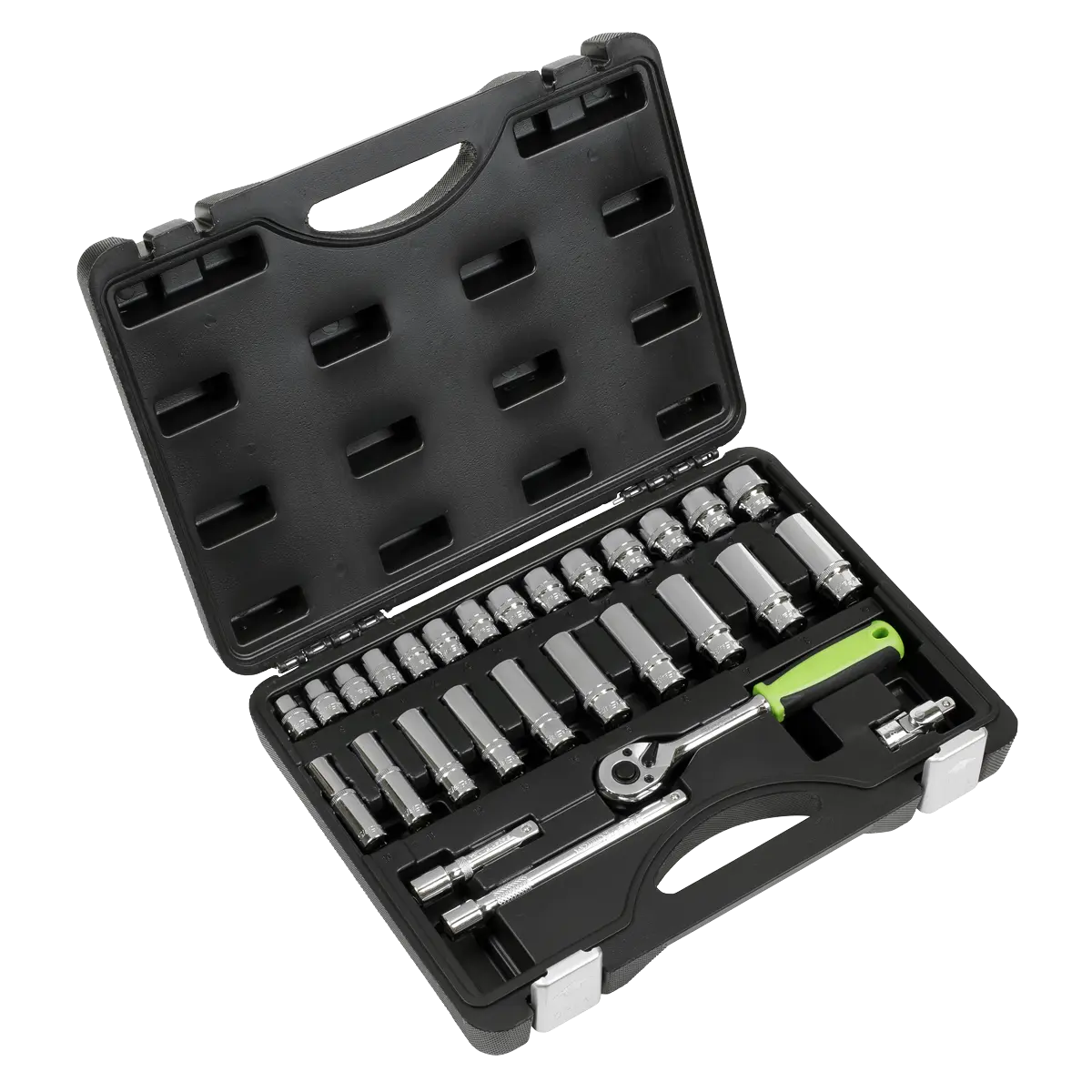 Sealey Siegen Socket Set 3/8"Sq Drive 28pc Sealey 
