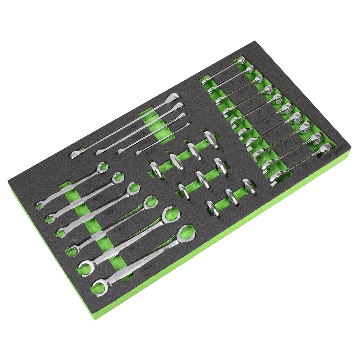 Sealey Siegen Specialised Spanner Set with Tool Tray 30pc Sealey 