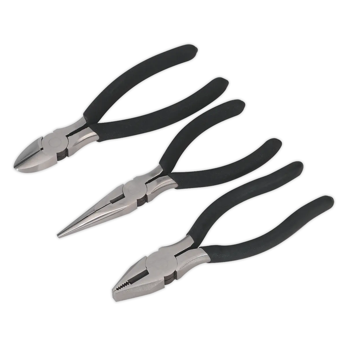 Sealey Siegen Pliers Set 3pc Sealey 