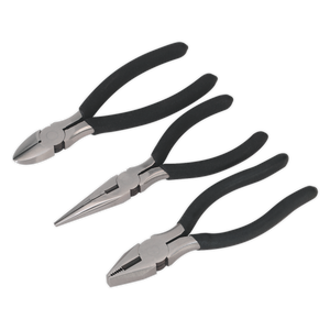 Sealey Siegen Pliers Set 3pc