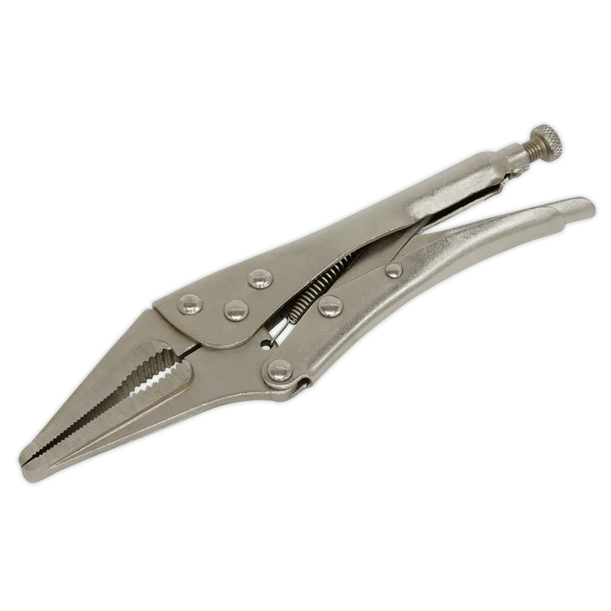 Sealey Siegen Long Nose Locking Pliers 225mm Sealey 