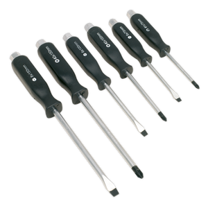 Sealey Siegen Hammer-Thru Screwdriver Set 6pc