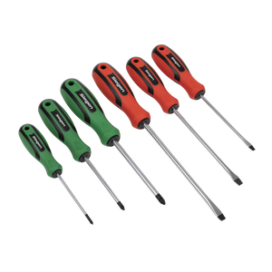 Sealey Siegen Soft Grip Screwdriver Set