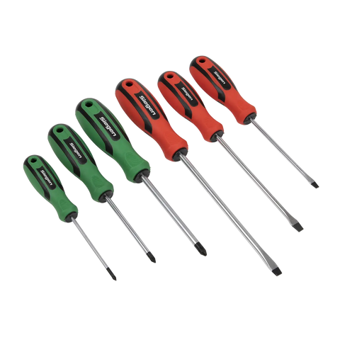 Sealey Siegen Soft Grip Screwdriver Set