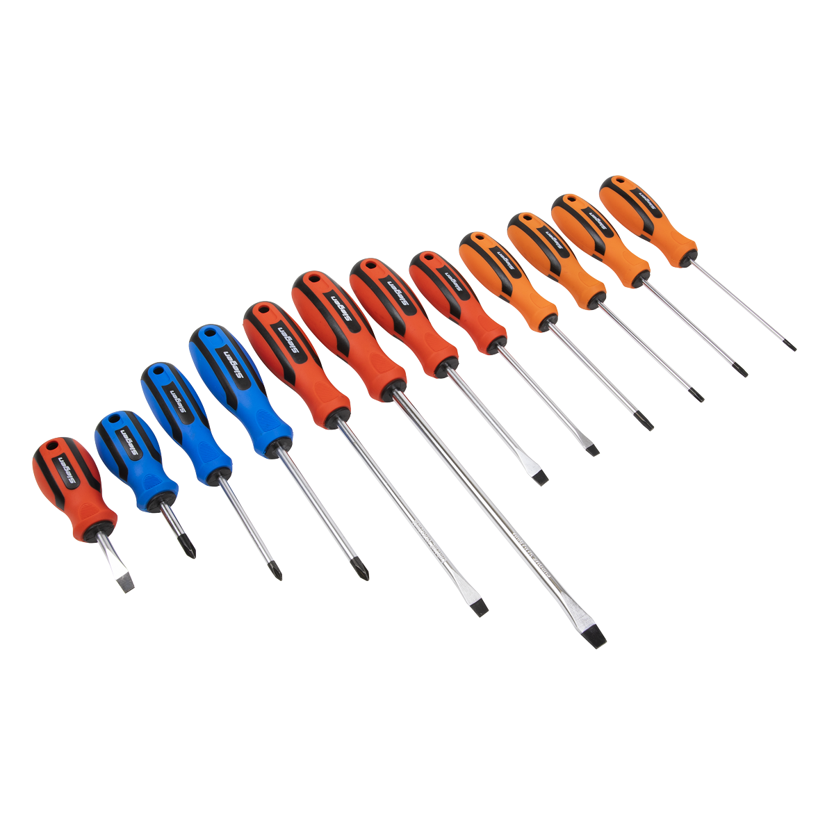 Sealey Siegen Soft Grip Screwdriver Set