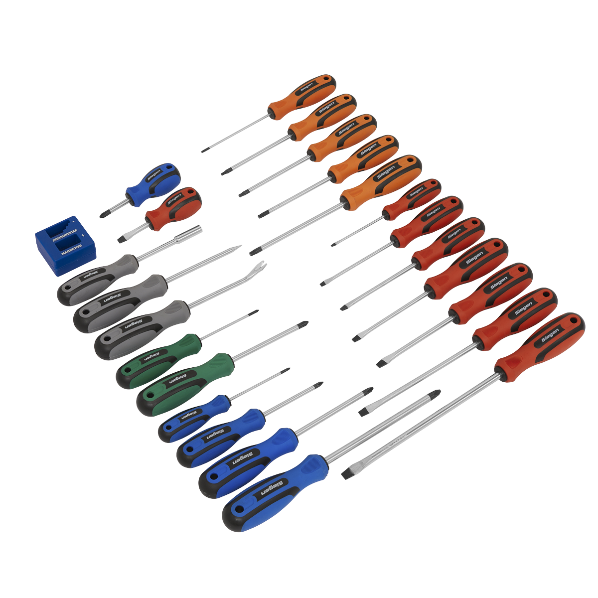 Sealey Siegen Soft Grip Screwdriver Set