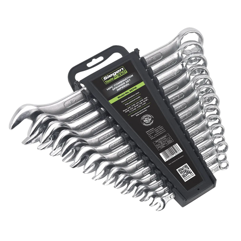 Sealey Siegen Imperial Combination Spanner Set 14pc