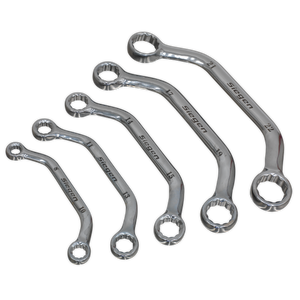 Sealey Siegen Obstruction Spanner Set 5pc