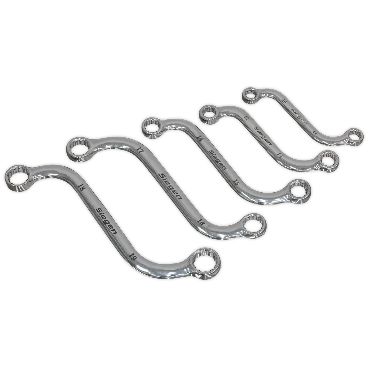 Sealey Siegen S-Spanner Set 5pc Sealey 