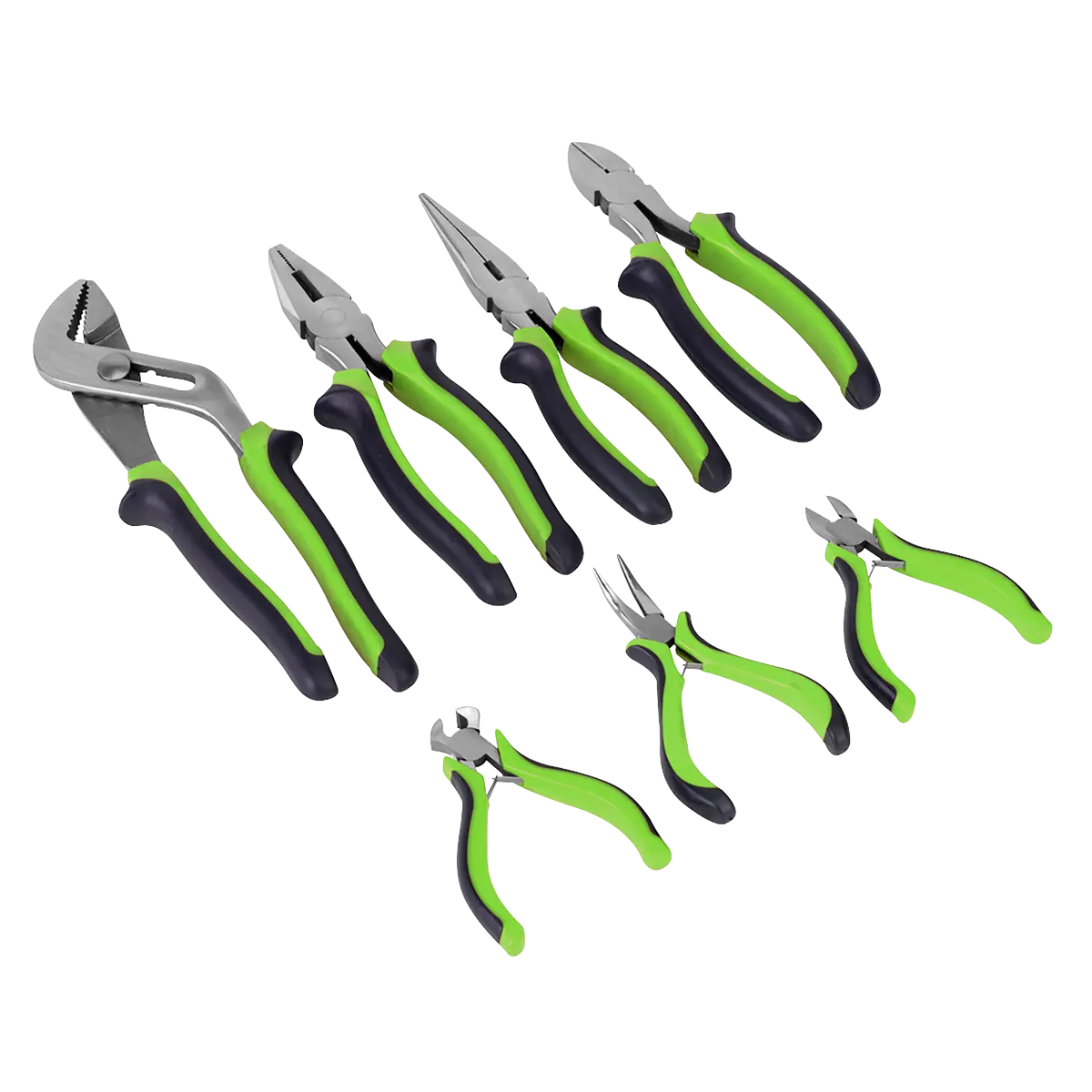 Sealey Siegen Comfort Grip Pliers Set 7pc Sealey 