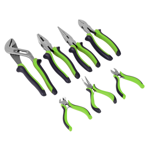 Sealey Siegen Comfort Grip Pliers Set 7pc