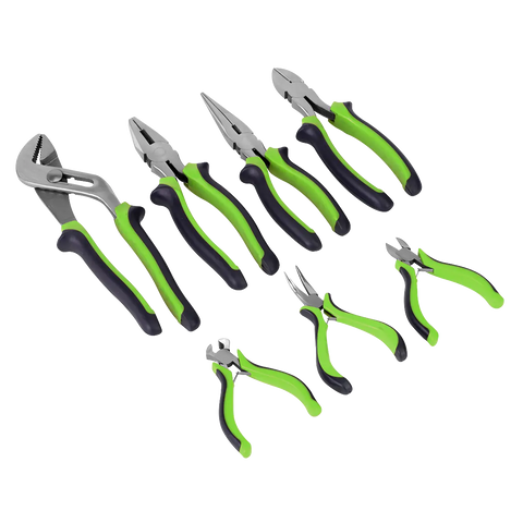 Sealey Siegen Comfort Grip Pliers Set 7pc