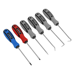 Sealey Siegen Mini Pick & Screwdriver Set 6pc