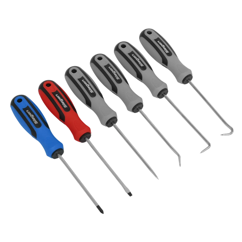 Sealey Siegen Mini Pick & Screwdriver Set 6pc