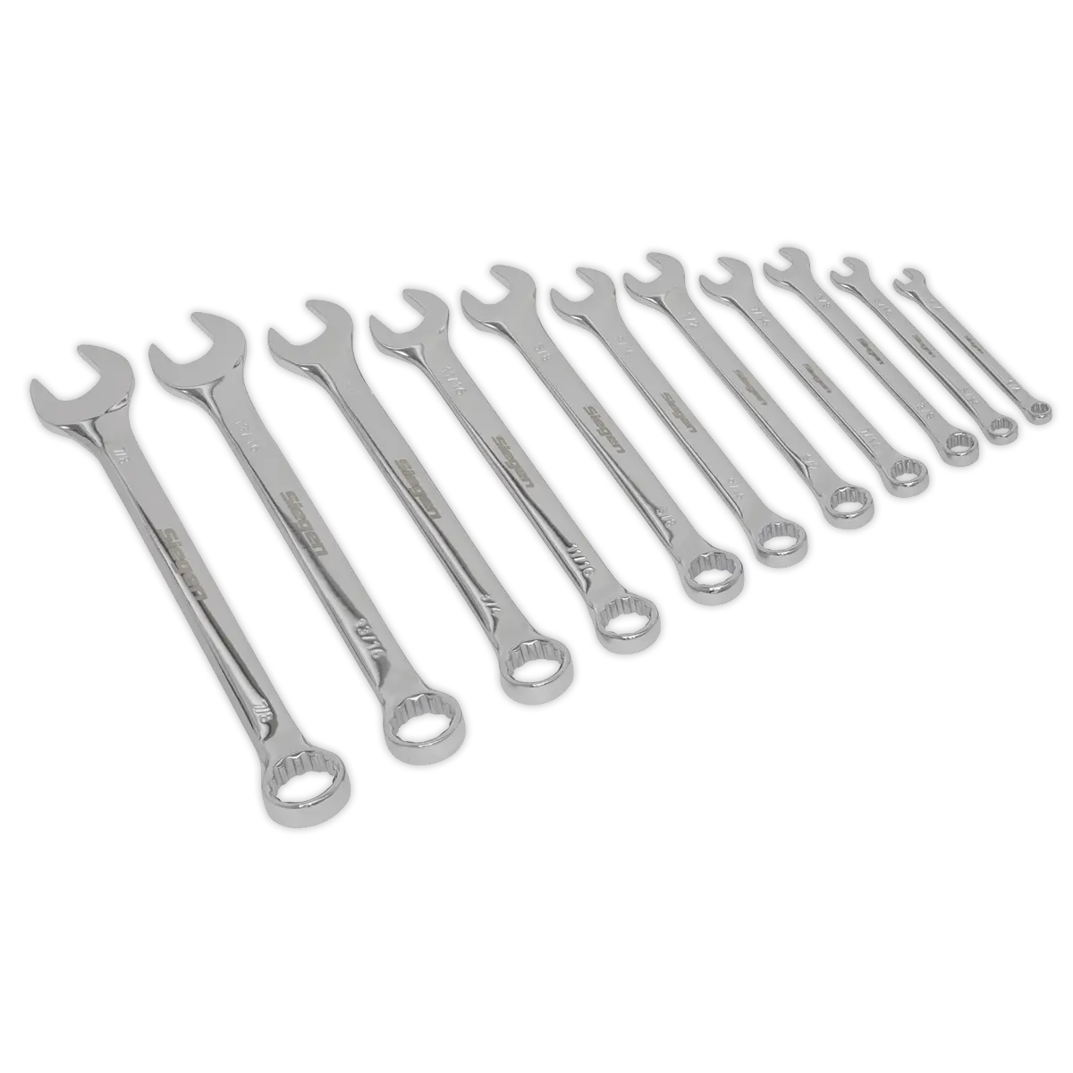 Sealey Siegen Imperial Combination Spanner Set 11pc Sealey 