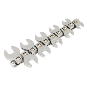 Sealey Siegen Crow's Foot Open-End Spanner Set 3/8