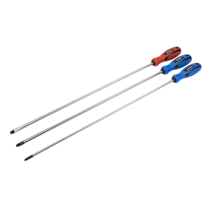 Sealey Siegen Extra-Long Screwdriver Set 3pc