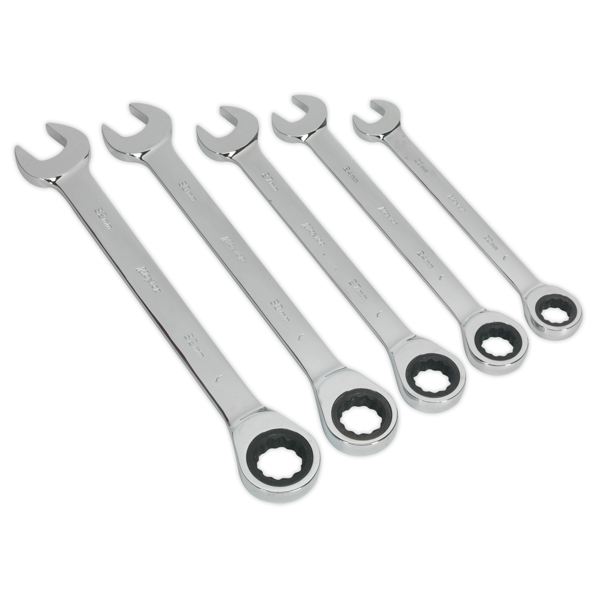 Sealey Ratchet Combination Spanner 22mm RCW22 main image 1