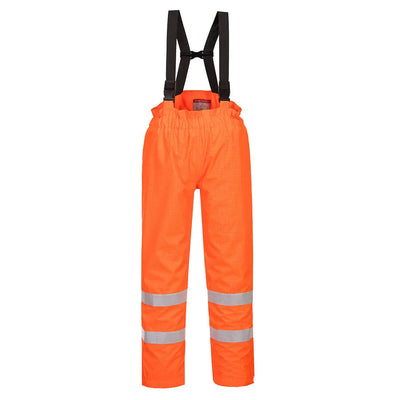 Portwest S781 Bizflame Rain Lined Hi Vis Antistatic FR Trousers Portwest 