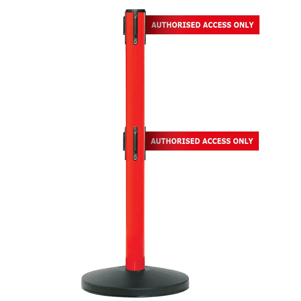 Safety Belt Barriers - Messaged Belt