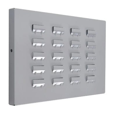 Side Louvre Panel (to be fitted to panel support arm) - 440H x 290W x 30Dmm GPC Industries Ltd 
