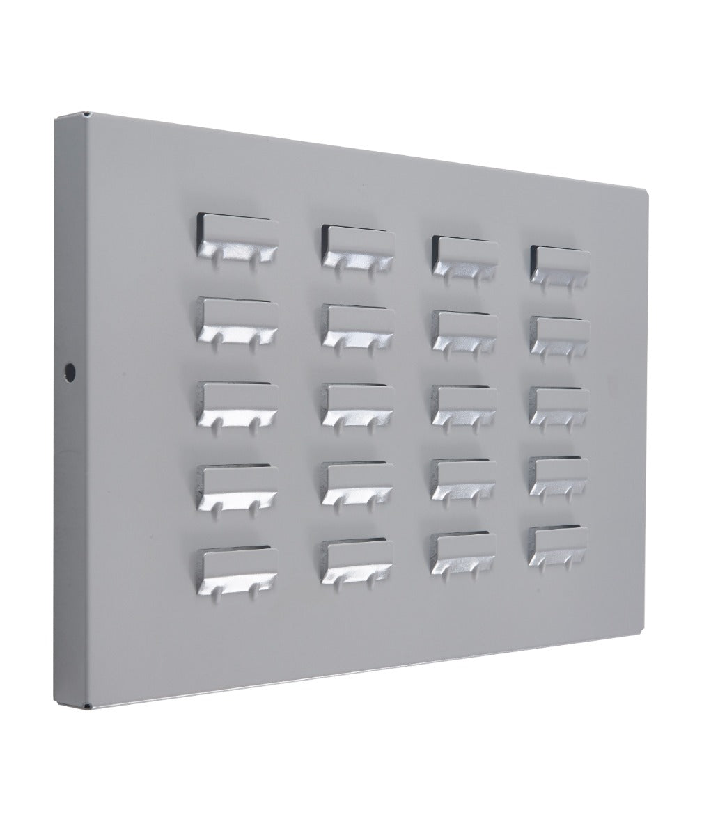 Side Louvre Panel (to be fitted to panel support arm) - 440H x 290W x 30Dmm GPC Industries Ltd 