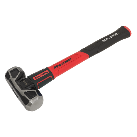 Sealey Premier Short Handle Sledge Hammer with Fibreglass Shaft 4lb