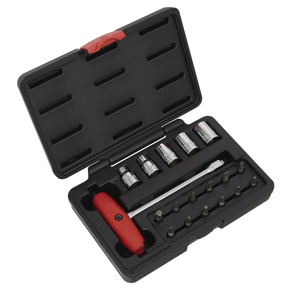 Sealey Socket & JIS Bit Set 18pc Sealey 