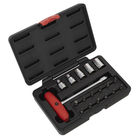 Sealey Socket & JIS Bit Set 18pc