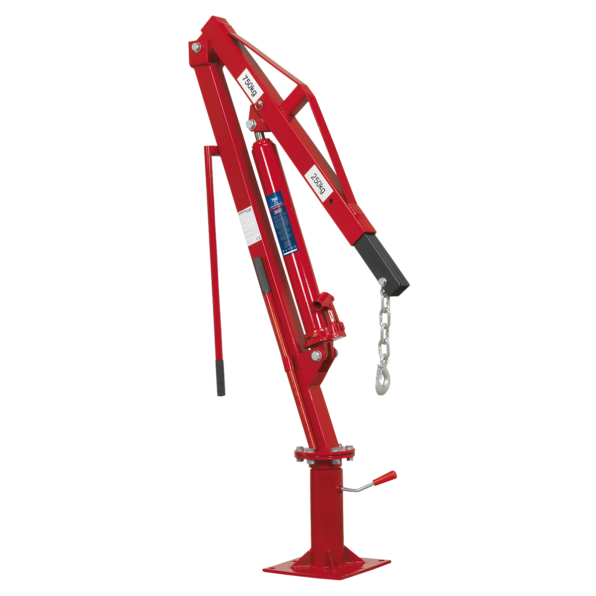 Sealey Static Mounted Crane 750kg Sealey 