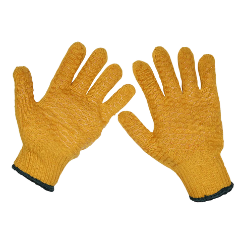Sealey Worksafe® Anti-Slip Handling Gloves, X-Large - Pack of 12 Pairs