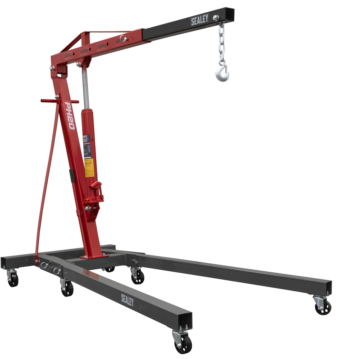 sealey 2 tonne folding engine crane