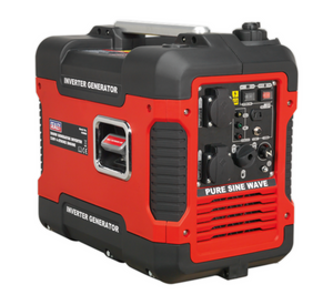 Sealey 2000W Inverter Generator 4-Stroke Engine 230V