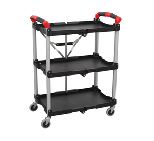 Sealey Folding 3-Tier Workshop Trolley