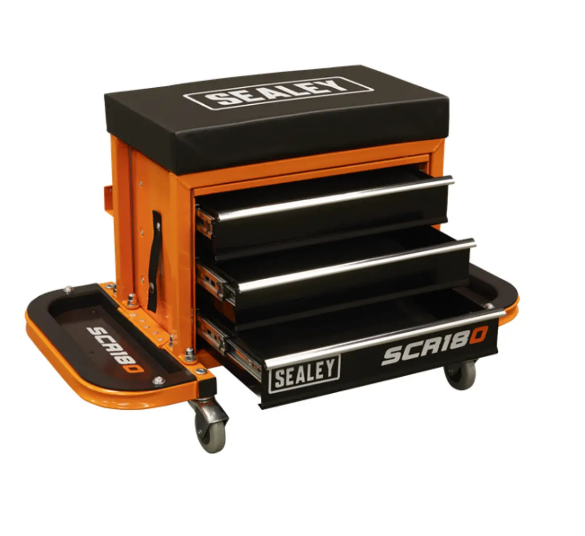 Sealey Mechanics Utility Seat & Tool Box Sealey 