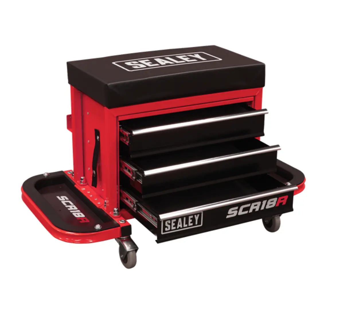 Sealey Mechanics Utility Seat & Tool Box Sealey 