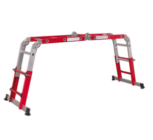 Sealey Aluminium Multi-Purpose Adjustable Height Ladder