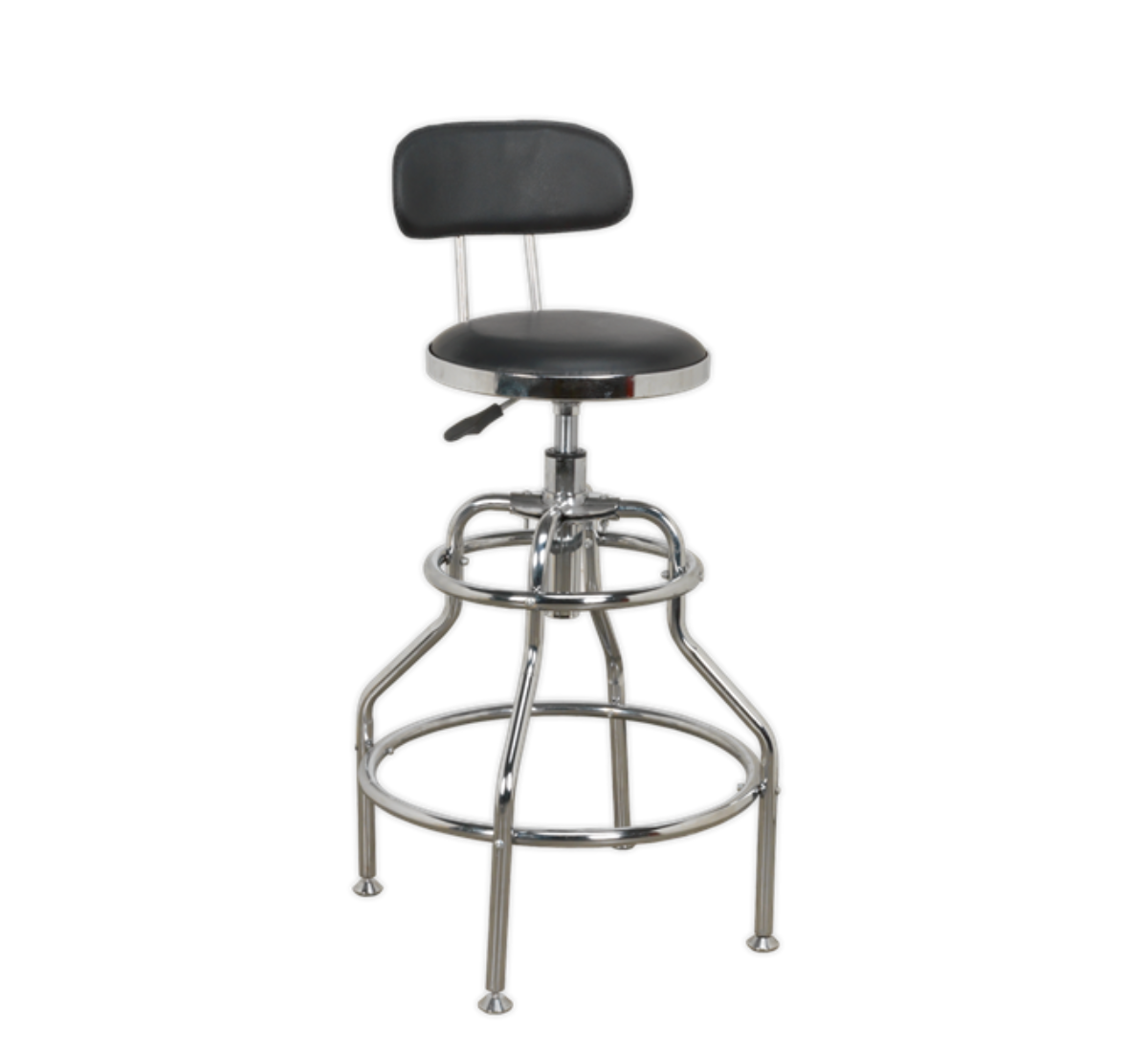 Sealey Pneumatic Workshop Stool with Adjustable Height Swivel Seat B